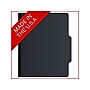 Medical Arts Press Pressboard Classification Folder, 2 Dividers, 2" Expansion, Letter Size, Black, 10/Box (DV-T42-26-3BLK)~#|#~8F412638-F581-4330-9197E8DA3E52024A_sc7