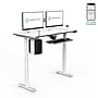 VersaDesk PowerLift 72"W Electric Rectangular Adjustable Standing Desk, Gray/Black (PLSDR7230-BG-APP )~#|#~8F4684FD-B471-4DFA-B515F50254B3C20E_sc7