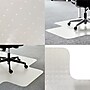 Floortex Computex Advantagemat Carpet Chair Mat with Lip, 36" x 48", Designed for Medium-Pile Carpet, Clear PVC (319226LV)~#|#~8F4C06DC-EBD2-4794-9AA7C3D1EEE149DD_sc7