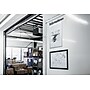 Durable DURAFRAME Sign Holder, 8.5" x 11", Wall Mounted, Vertical/Horizontal, Bottom/Side Loading, Black/Silver, 2/Pack (477101)~#|#~8F4F006A-70A1-473A-B5D456B96C1C9943_sc7