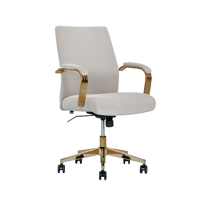 Thomasville Furniture Jolie Ergonomic Fabric Swivel Desk Chair