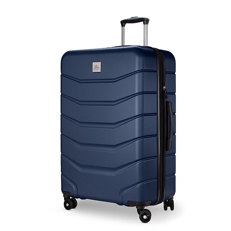 Skyway Luggage Silverton 30" Hardside Suitcase, 8-Wheeled Spinner, Watercolor Blue (188-28-400-4VP) image 1