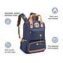 Delsey Paris Flanerie Laptop Backpack, Navy (40303160002)~#|#~8F530BFD-EE95-4A8B-8642ACFAEC36A6E9_sc7