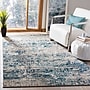 Safavieh Madison Collection 9' x 12' Rectangle Indoor Area Rug, Machine Made, Grey/Blue (MAD460K-9)~#|#~8F5A564F-DD83-4E0E-A50DC5EF32EF52F3_sc7