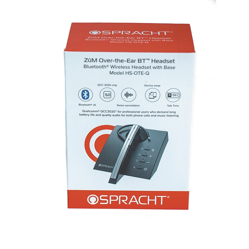 Spracht ZuM Wireless Bluetooth Phone & Computer Headset (SPTHSOTEQ) image 1