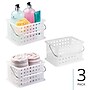 iDESIGN Storage Basket, Plastic, White, 3/Pack (29047M3)~#|#~8F5E4D2C-76CE-4B11-9D5F913FDE576637_sc7