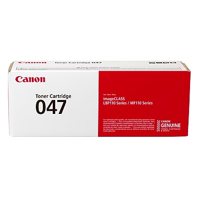Canon 047 Black Standard Yield Toner Cartridge, Prints Up to 1,600 Pages (CRG 047) Sansujyuku sansujyuku.com