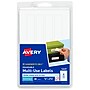 Avery Erasable Multipurpose Labels, 7/8" x 2-7/8", White, Non-Printable, 80 Labels/Pack (5429)~#|#~8F639F48-1B8E-4766-8BDCBAE57DAAC90B_sc7
