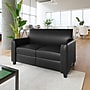 Flash Furniture Agent 52.5"W LeatherSoft Loveseat, Black (BT827U2BK)~#|#~8F64FA20-5DDB-405A-A278D9A92A3045AF_sc7