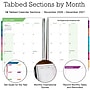 2027 Excello Brands 8.5" x 11" Weekly & Monthly Planner, Paperboard Cover, Rainbow Gold Marble (ORY27-FSH58-53)~#|#~8F678199-5561-4369-AA23AB99BEE66E46_sc7