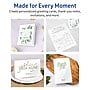 Avery Half-Fold Greeting Cards with Envelopes, 5.5" x 8.5", Matte White, Inkjet, 20/Pack (03265)~#|#~8F6979EB-95DD-4AAD-8890D019334559D9_sc7