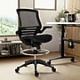 Flash Furniture Mesh Drafting Chair with Footrest and Lumbar Support, Black (BLLB8801XDBLK)~#|#~8F74B7D5-2046-4120-82F3B7DC82CC8EA4_sc7