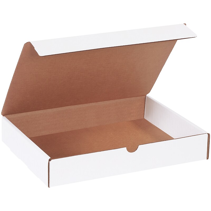 12" x 9" x 2" Literature Mailer, White, 50/Bundle (ML1292R) image 1