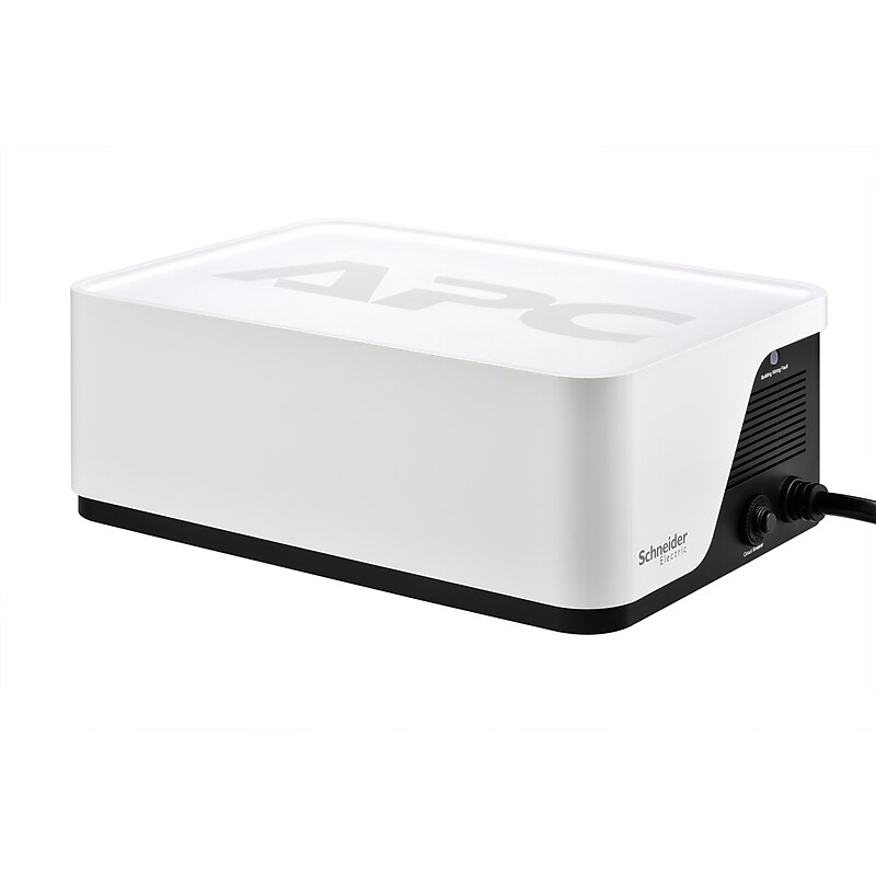APC UPS Battery Backup, 700VA UPS with 4 Backup Battery Outlets, USB Type-C, White (BE700G3) image 1