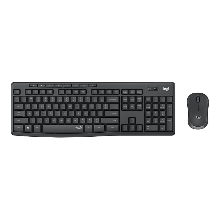 Logitech MK295 Silent Wireless Keyboard and Optical Mouse Combo