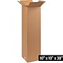 10" x 10" x 38" Shipping Boxes, 32 ECT, 25/Bundle (101038)~#|#~8F7B79F8-21C7-4811-9E7D7D4050107D30_sc7