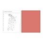 2026 Blue Sky Bespoke Letterpress Pomegranate Blush 8" x 10" Calendar Year Monthly Planner, Faux Leather Cover (156221)~#|#~8F7BEF8E-5692-4072-AC6A838CBC6C9FC6_sc7