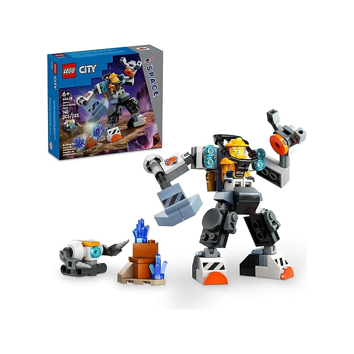 LEGO City Space Construction Mech Building Set (60428) Staples