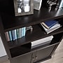 Sauder Select 70"H 5-Shelf Bookcase, Estate Black (426412)~#|#~8F827D48-E9D0-461B-867D0B4870231E6E_sc7