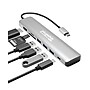 Plugable 7-in-1 USB-C Hub Multiport Adapter, Silver (USBC-7IN1)~#|#~8F86ACD8-4CE0-48CA-BD434C6AADF7869F_sc7