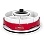 Nostalgia Game Day Lazy Susan 0.5-Quart Server & Thermal Pot, Red/White (GDLSAS8RDSL)~#|#~8F971964-21DA-4BB8-96C155AC22D5A86D_sc7