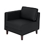 Flash Furniture Hercules Artemis LeatherSoft Left Arm Reception Chair, Black (ZB8921CLABLK)~#|#~8F980FD1-52C5-4F71-9477E5776F4B15B7_sc7