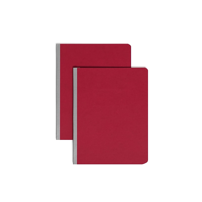 Smead Premium Pressboard 2-Prong Report Cover, Letter Size, Bright Red, 25/Box (81251) image 1