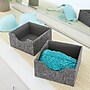 Household Essentials Drawer Organizers, Graphite Linen, 2/Pack (7572-1)~#|#~8F9D650C-F7CA-41AC-8B9243371FB4685D_sc7
