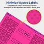 Avery Laser/Inkjet Rectangle Multipurpose Labels, 1.75" x 7.75", Neon Magenta, 400/Box (94232)~#|#~8FA57CC1-C57D-4160-85D8DFCA64561918_sc7