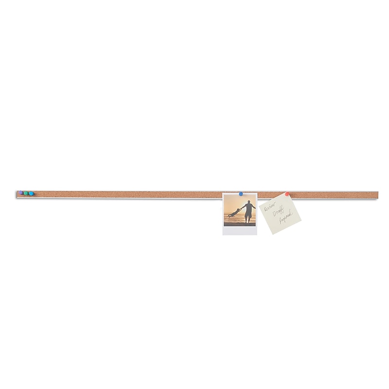 Staples® Cork Bar, Aluminum Frame, 36" (2005) image 1