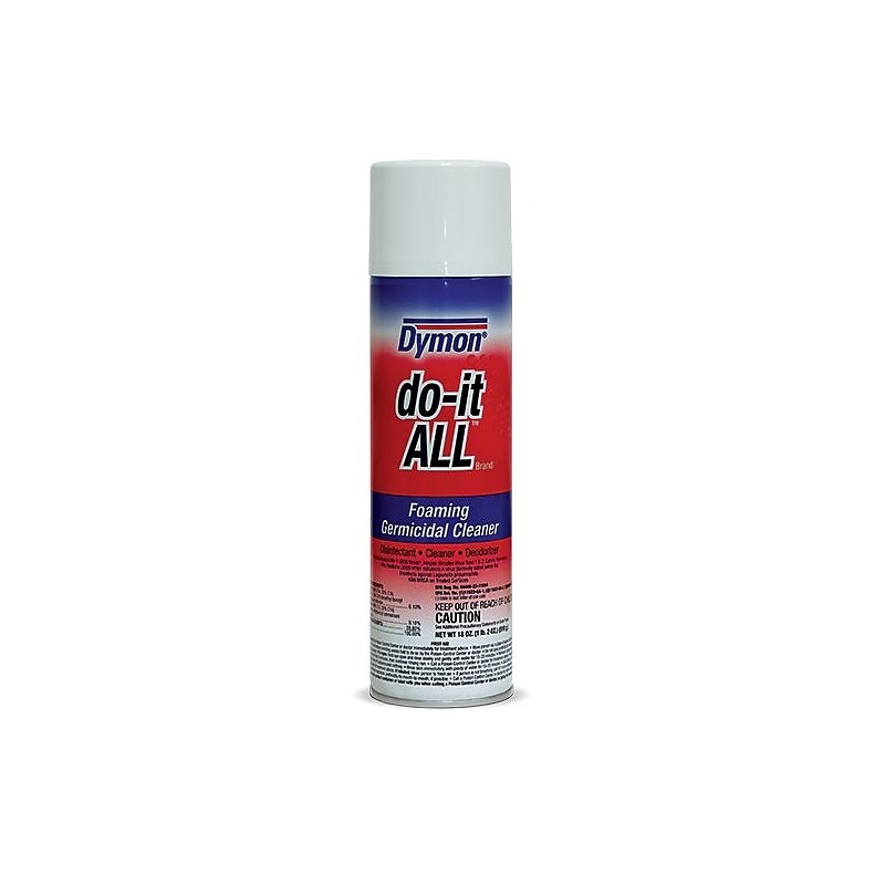 do-it ALL Foaming Germicidal Cleaner Disinfectant and Deodorizer Aerosol, 18 Oz., 12/Carton (ITW08020CT) image 1