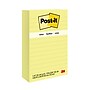 Post-it Notes, 4" x 6", Canary Collection, Lined, 100 Sheet/Pad, 5 Pads/Pack (6605PK)~#|#~8FA8D677-0F2C-4FE9-947980EF4E5F1A3C_sc7