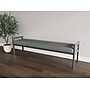 Lesro Weston 3-Seat Bench, Open House Asteroid/Pewter (WS3001.WPW-01OHAS)~#|#~8FAC20C8-ABCD-41C4-972B89F55BAE7ED7_sc7