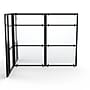 VersaDesk WorkNest 66"H x 79.5"W T-Shaped Cubicle Panel Workstation, Black (WNCT-7296-B)~#|#~8FAC9442-13C7-4738-88D2566DD32AFC88_sc7