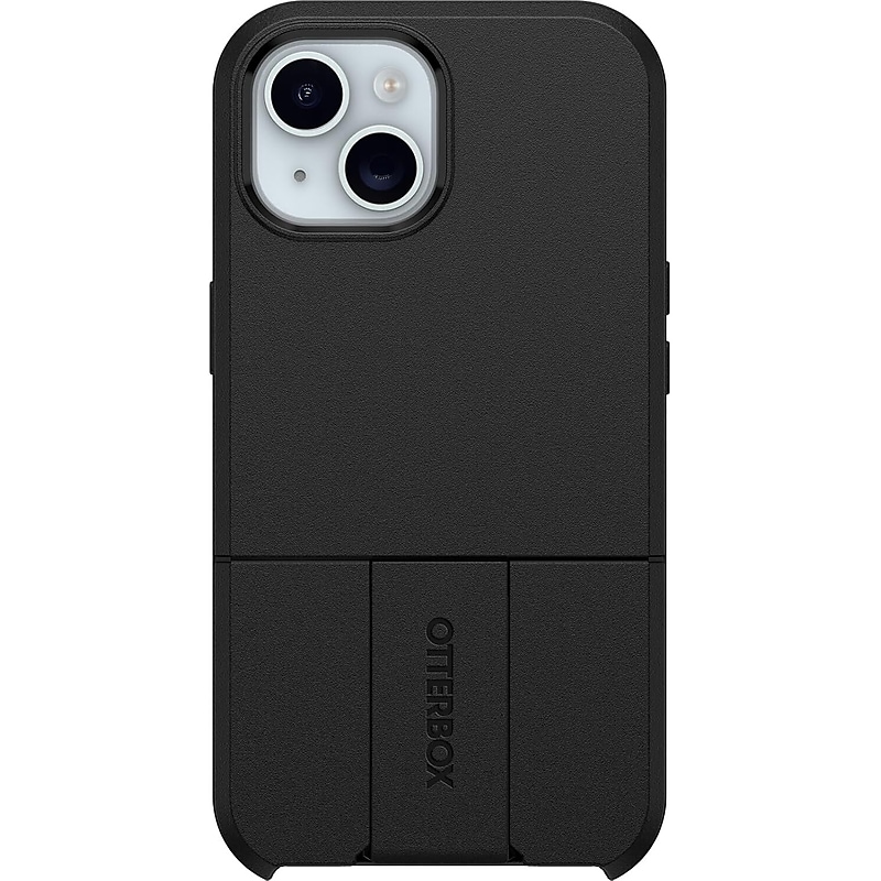 OtterBox uniVERSE rugged Case for iPhone 15, Shock Absorbing, Black (77-92676) image 1
