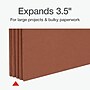 Pendaflex Heavy Duty Reinforced File Pocket, Letter Size, Brown, 25/Box (63088P)~#|#~8FAF694C-B57B-4534-B7EFFB1F41FEB1C3_sc7