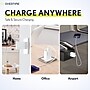 Delton Overtime USB-C/USB Wall & Car Chargers with Apple MFi Certified Cable for iPhone/iPad, White (CE14542A)~#|#~8FAF9221-53BE-4CDC-9B81F18B68ABB4D3_sc7