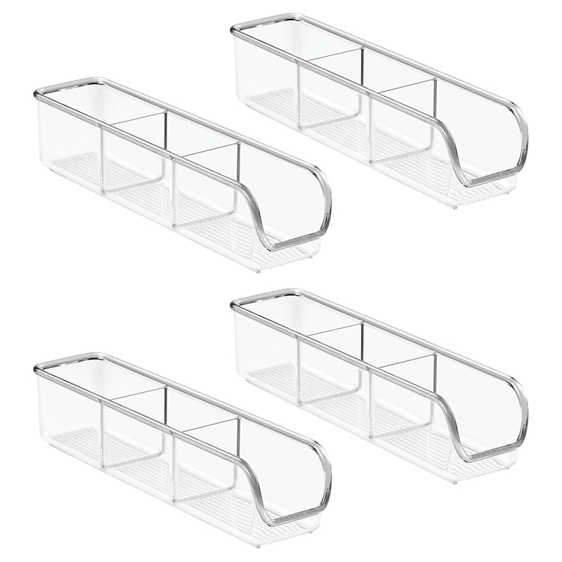 iDESIGN Sugar Packet Organizers, Clear, 4/Set (27821M4) image 1