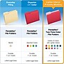 Pendaflex Two-Tone File Folders, 1/3-Cut Tab, Letter Size, Navy Blue, 100/Box (152 1/3 NAV)~#|#~8FB3B726-CBC1-49C3-BA606625AE1441C8_sc7
