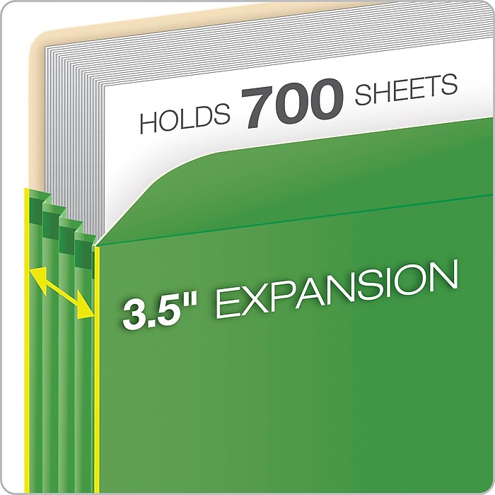 Pendaflex Color File Pocket, 3.5