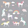 York Wallcoverings Unicorn Magic Children's Decals, Fantasy (RMK3628SCS)~#|#~8FCA5F54-A46A-44EB-B1ECB5F73FD38CC3_sc7