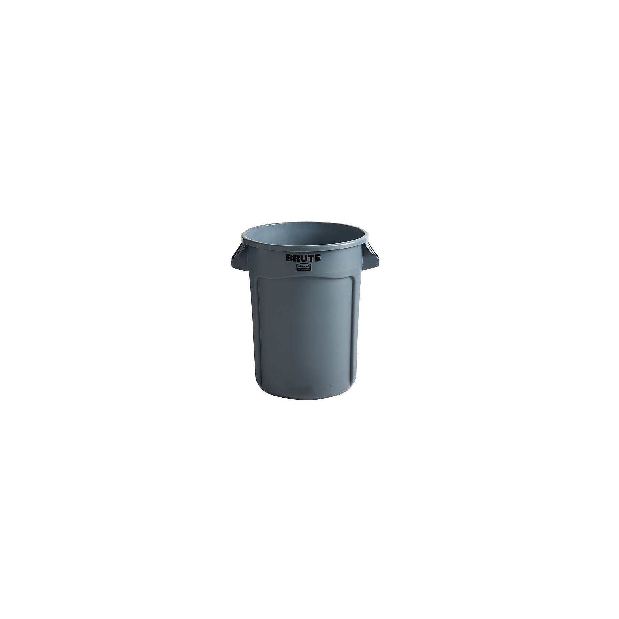 Rubbermaid Brute Plastic Trash Can with Lid, Gray, 32 gal. (FG263200GRAY) Sansujyuku sansujyuku.com