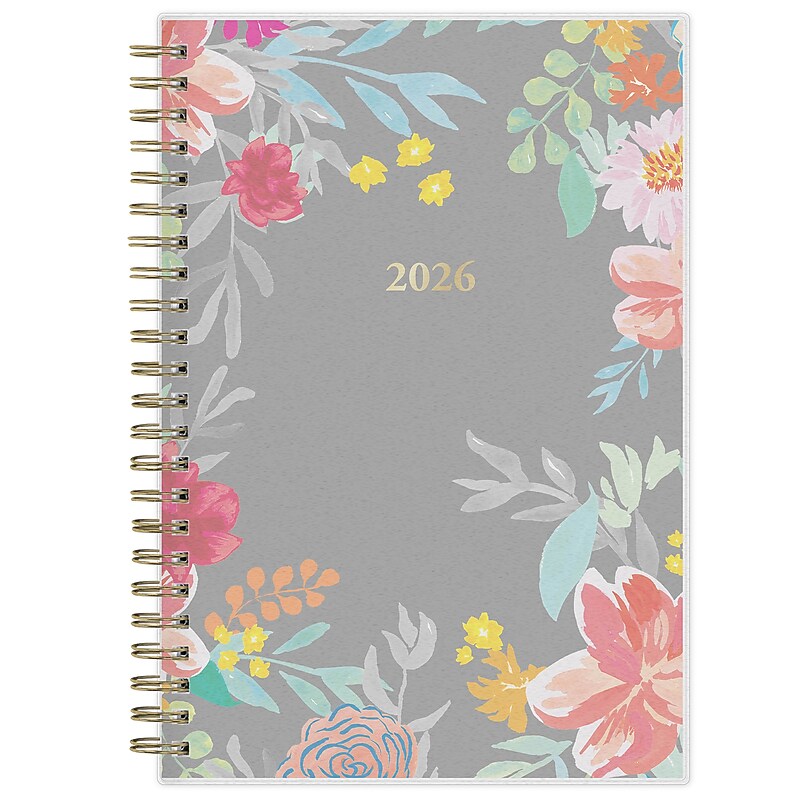 Planning Calendar BS Sophie Frosted PP 5x8 RY26 Wkly/Mthly Safety Wirebound - image 1