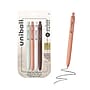 uniball Zento Retractable Liquid Gel Pens, 0.7mm Medium Point,  0.7mm, Black Ink, 4/Pack (70659)~#|#~8FD35EE0-FCDE-421F-A8AC7060F6D246CD_sc7