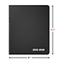 2025-2026 Staples 8" x 11" Academic Monthly Planner, Black (ST23571-25)~#|#~8FD37B76-79B1-47F0-B6351459DA3D30F6_sc7