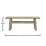 Storied Home Reclaimed Elm Wood Coffee Table, Natural (AH1444)~#|#~8FD8140D-5DBD-4CCE-978634AB28668D3C_sc7