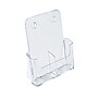 Azar Brochure Holder, 9.1875" x 10.75", Vertical, Table Top, Clear, Acrylic, 2/Pack (252386)~#|#~8FD8A595-FF82-4C52-B3BCA6BEC30DFD96_sc7