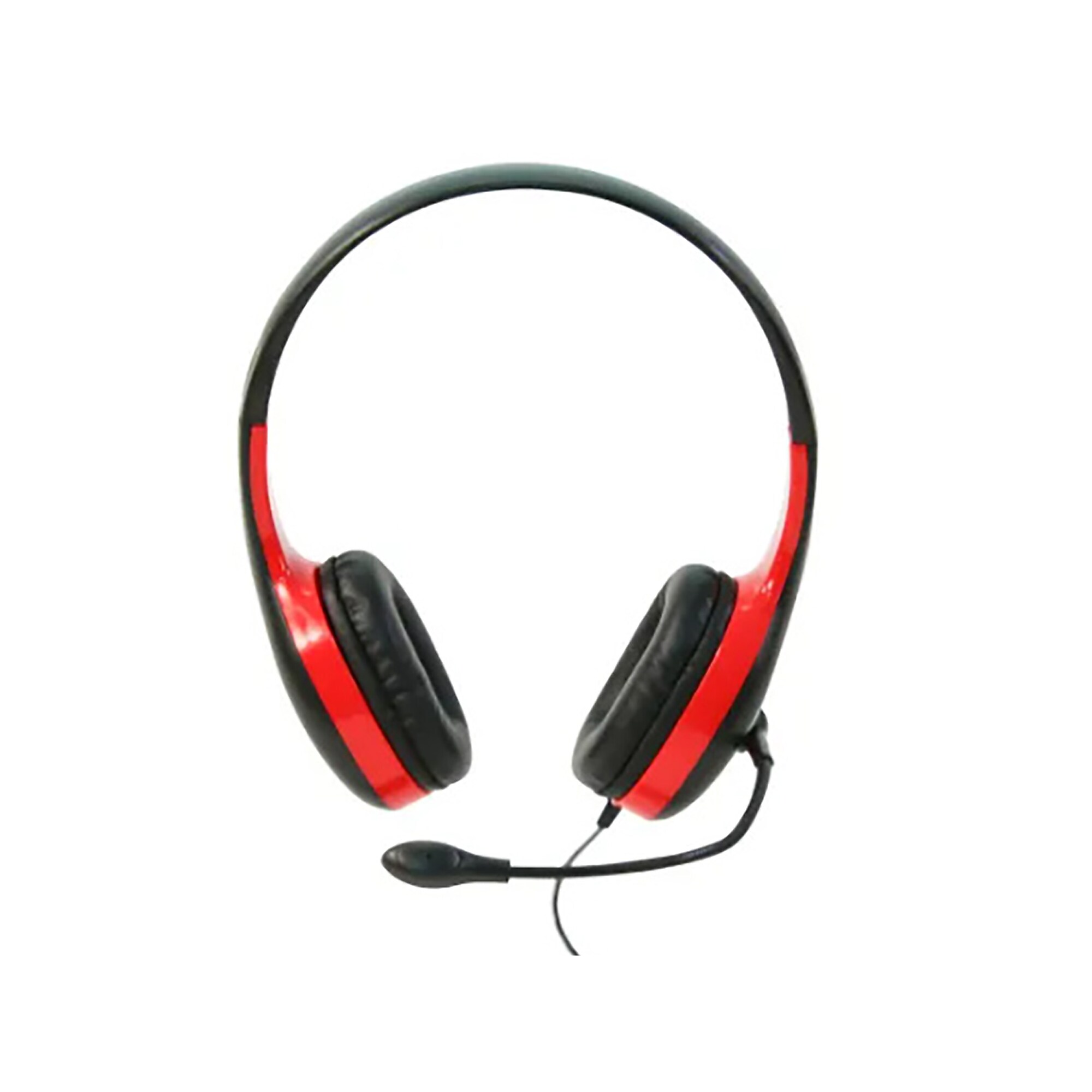 Califone KH-08 On-Ear Headset Headphones, Red (CAFKH08GTRD)​ Sansujyuku sansujyuku.com