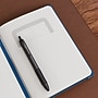 Staples Pro120 Elite™ Hardcover Journal, 5.5" x 8", Narrow Ruled, Navy Blue, 195 Pages (ST63373)~#|#~80FC7A35-258A-4938-ABDDA9851F34332D_sc7