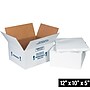 Staples Insulated Foam Shipping Kit, 12” x 10” x 5”, White — 4 Kits~#|#~8FE05364-E4FE-4E73-8AB485A2DFB354B9_sc7